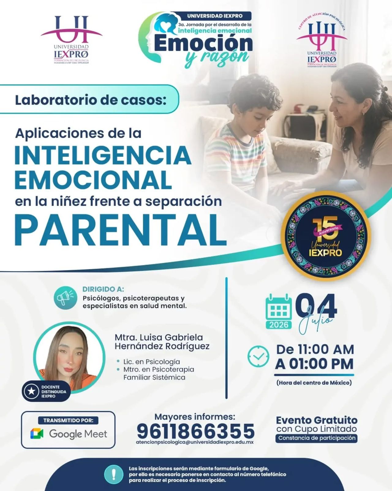 3a. Jornada por el desarrollo de la inteligencia emocional Emoción y razón