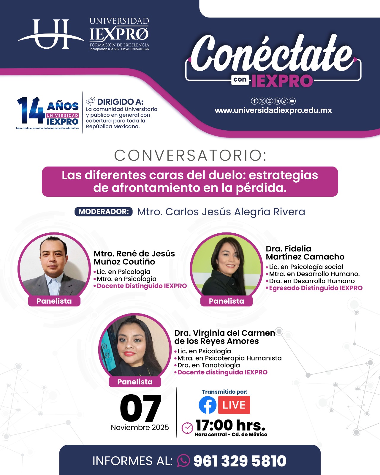 Conéctate con IEXPRO