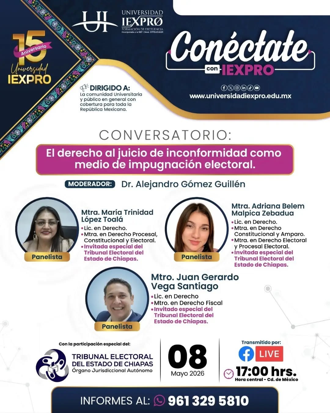 Conéctate con IEXPRO