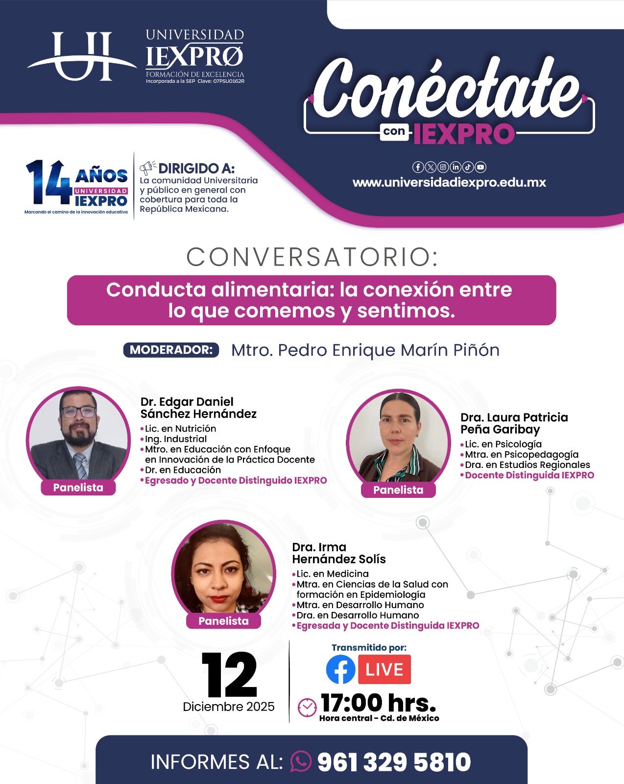 Conéctate con IEXPRO