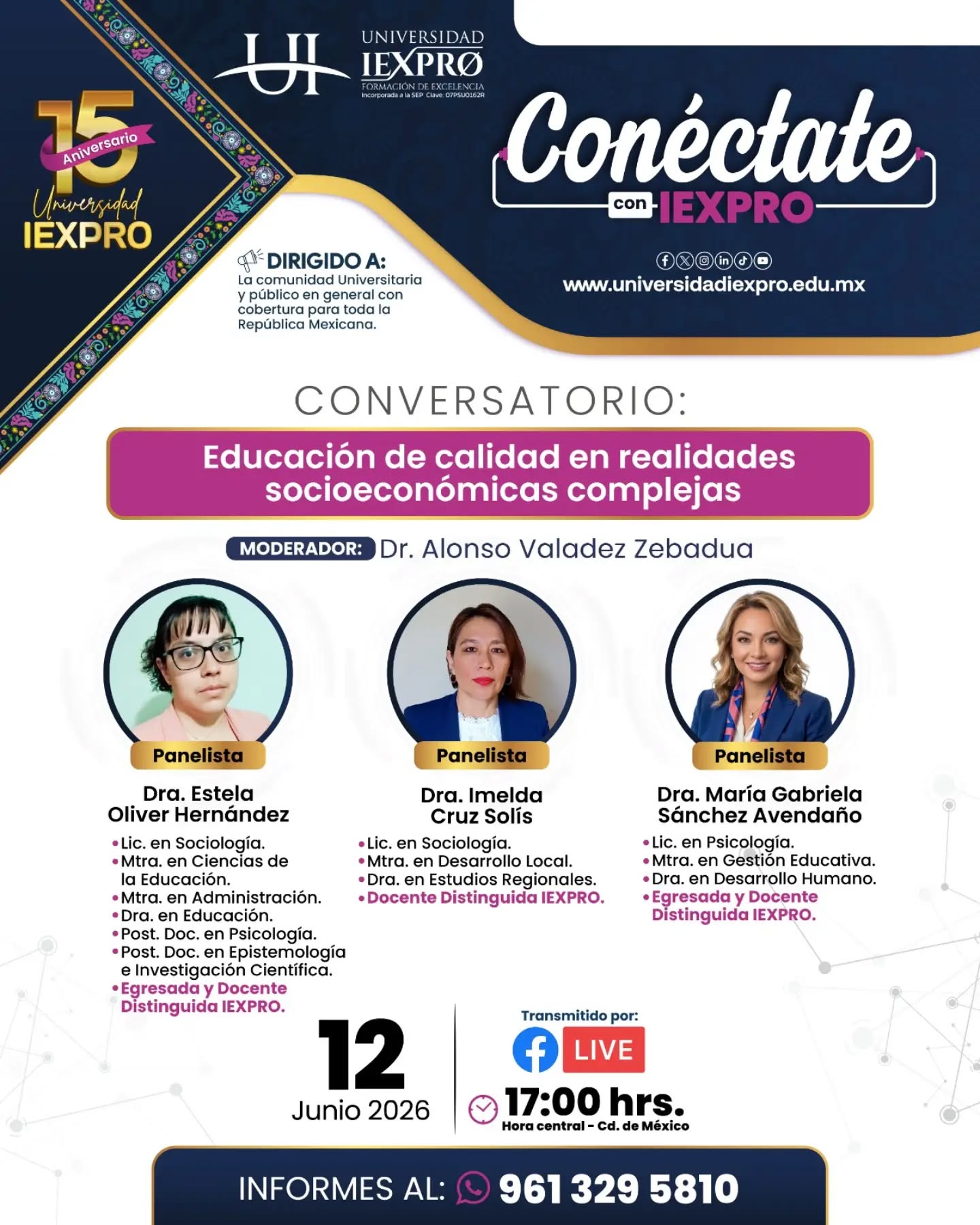 Conéctate con IEXPRO
