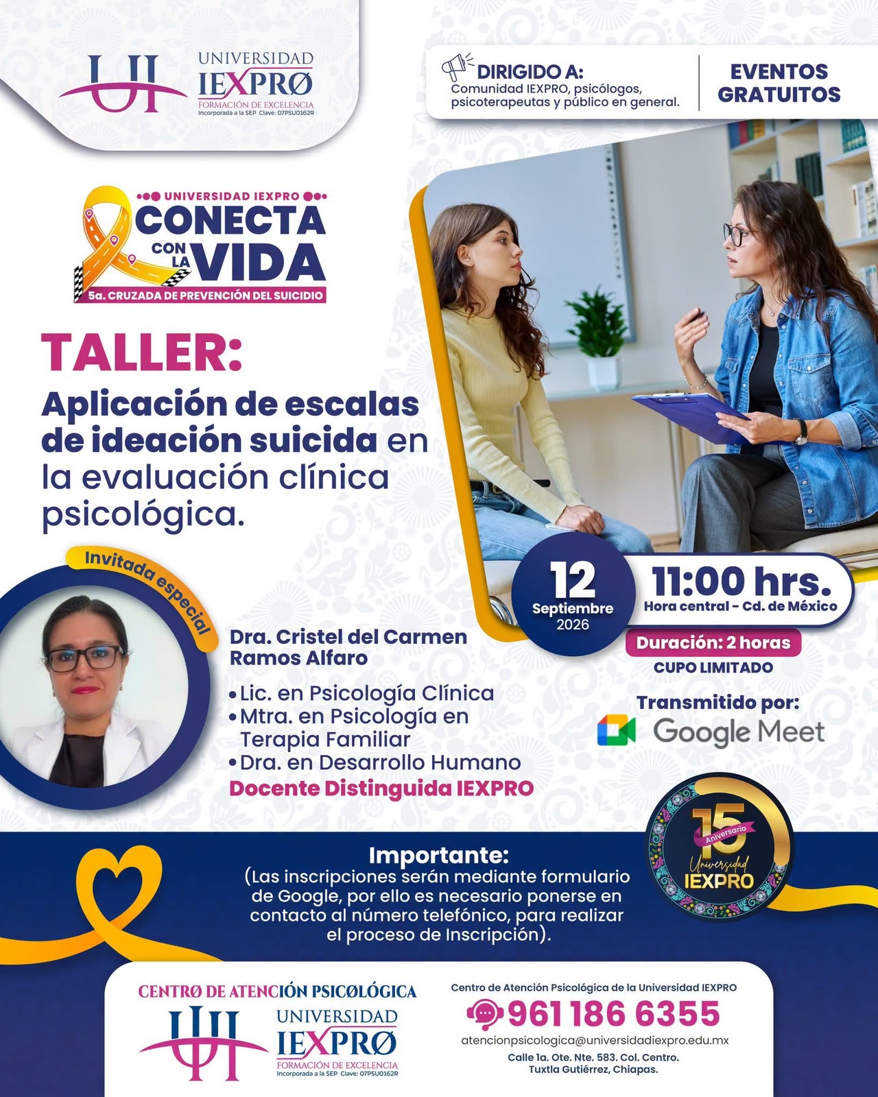 EVENTO GRATUITO
