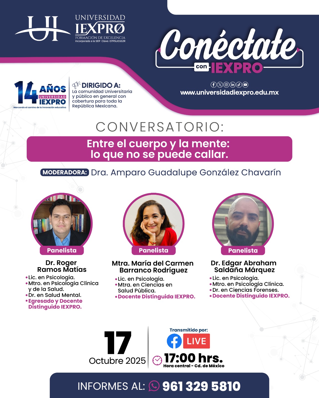 Conéctate con IEXPRO