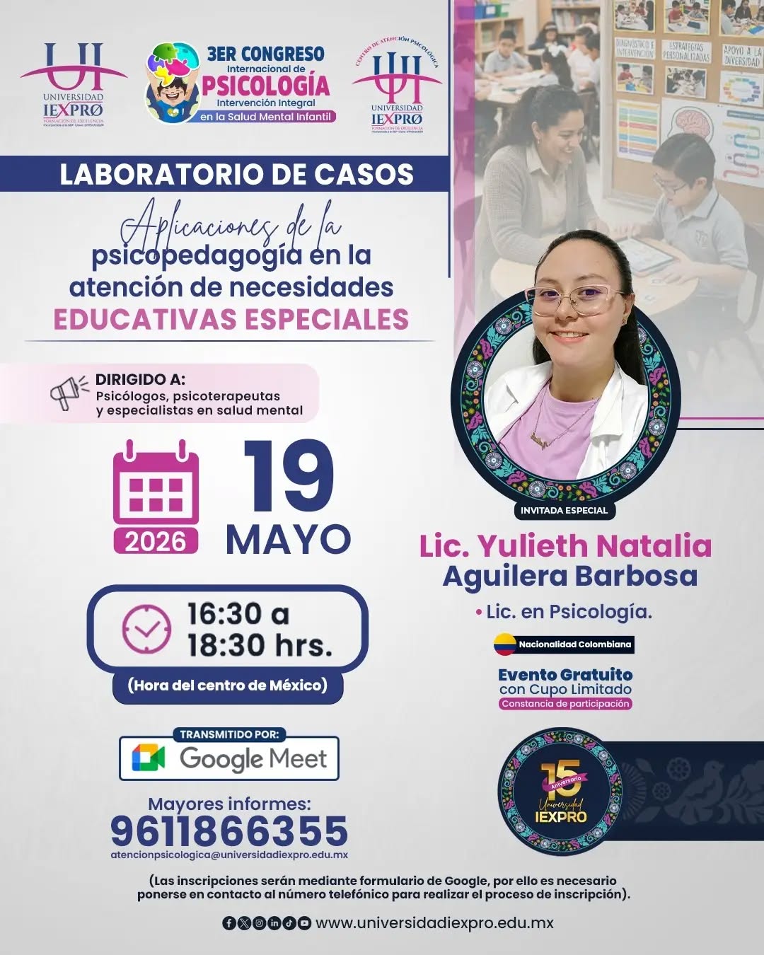 EVENTO GRATUITO