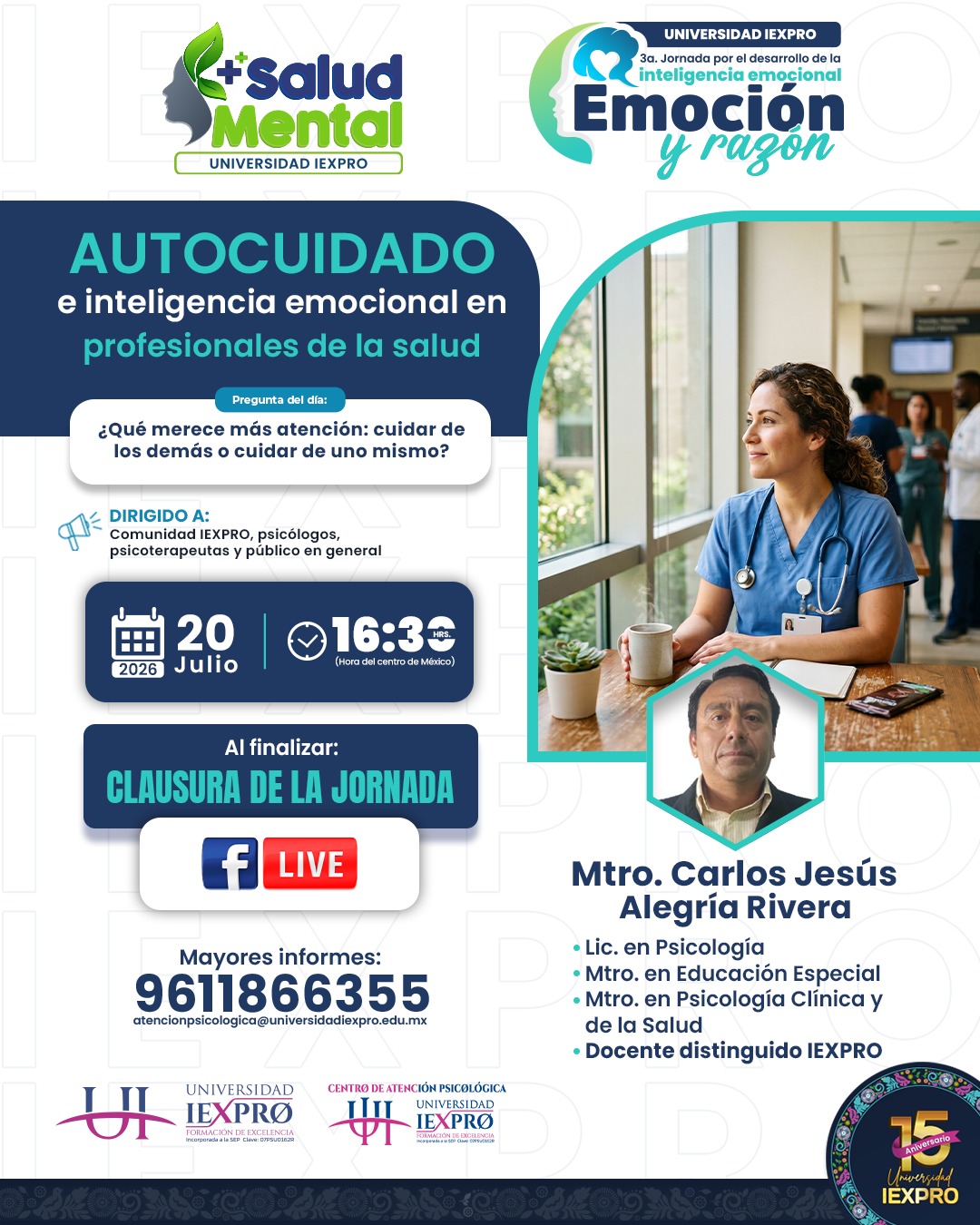 3a. Jornada por el desarrollo de la inteligencia emocional Emoción y razón