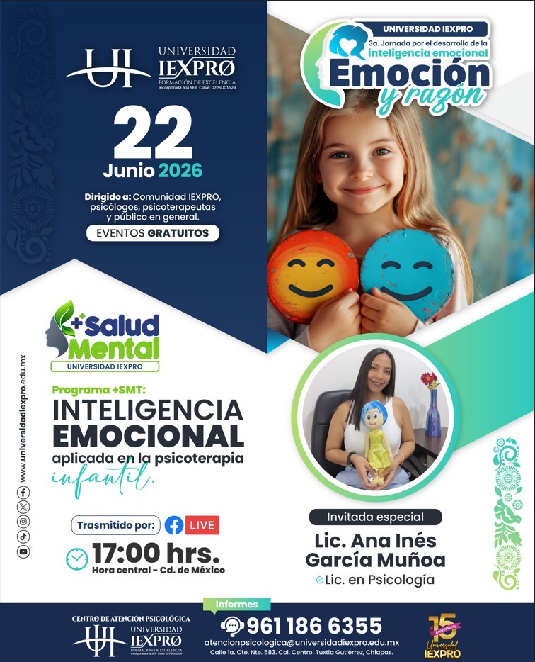 3a. Jornada por el desarrollo de la inteligencia emocional Emoción y razón