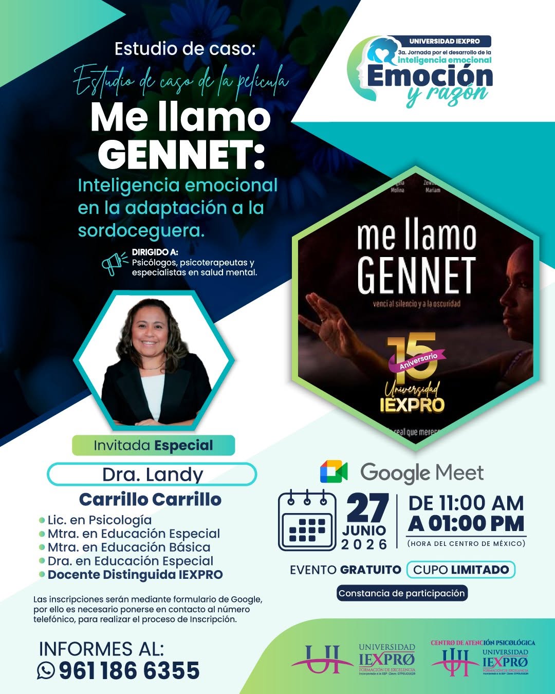 3a. Jornada por el desarrollo de la inteligencia emocional Emoción y razón