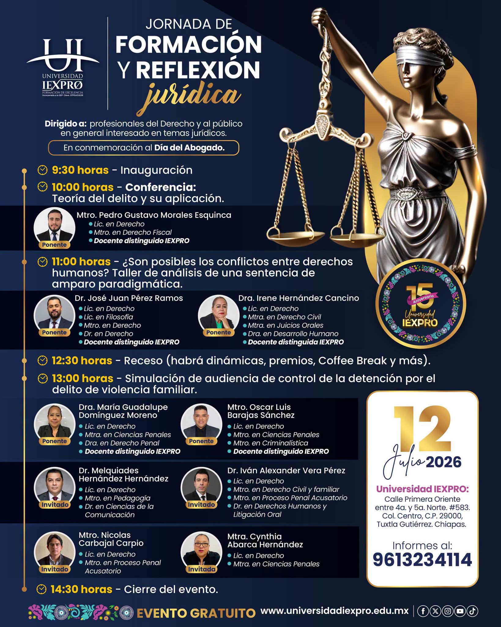 EVENTO GRATUITO